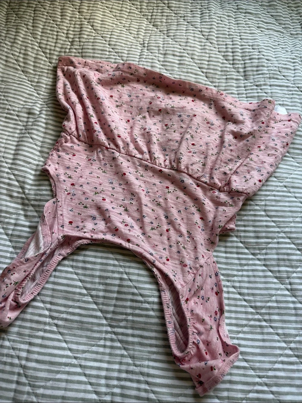 Gap girls Pink Floral Smocked Tank Top for Kids